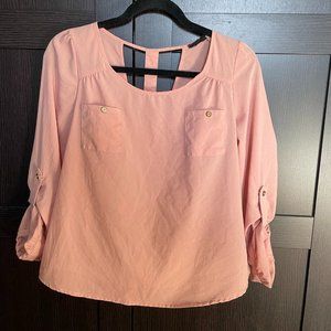 Peach Women's Blouse, Size Small